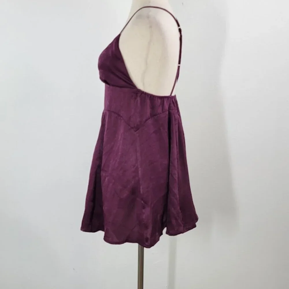 FREE PEOPLE good catch slip mini dress Sz XS NEW - Picture 4 of 8